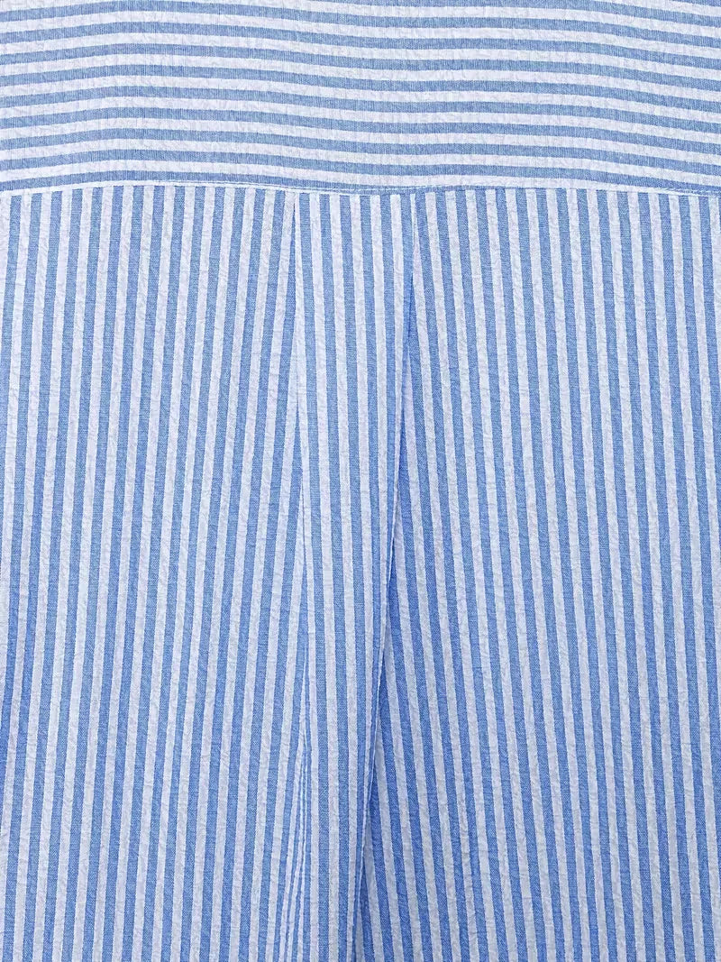 Men's Striped Long Sleeve Shirt