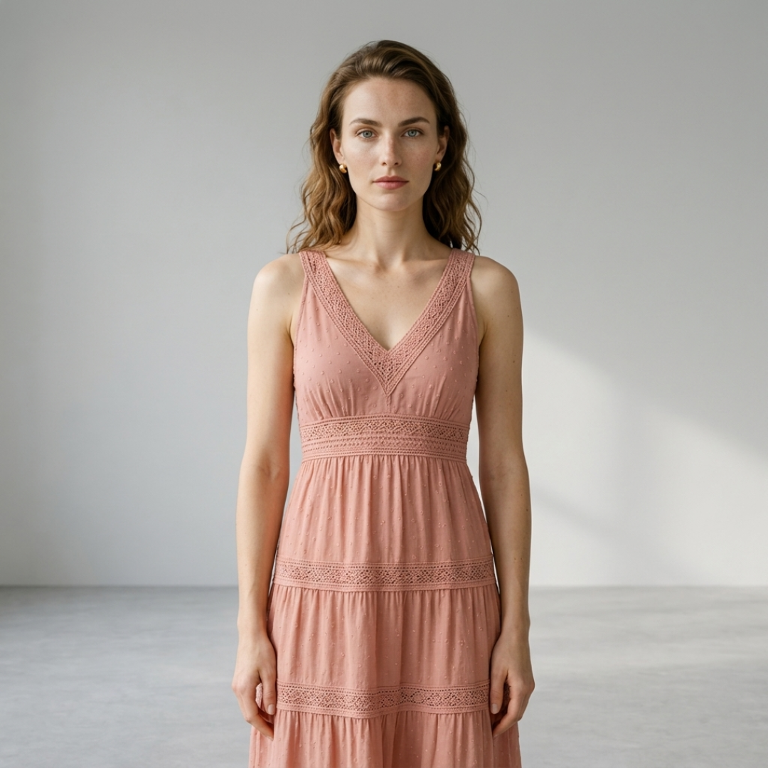 Sophie - Boho Lace Maxi Dress