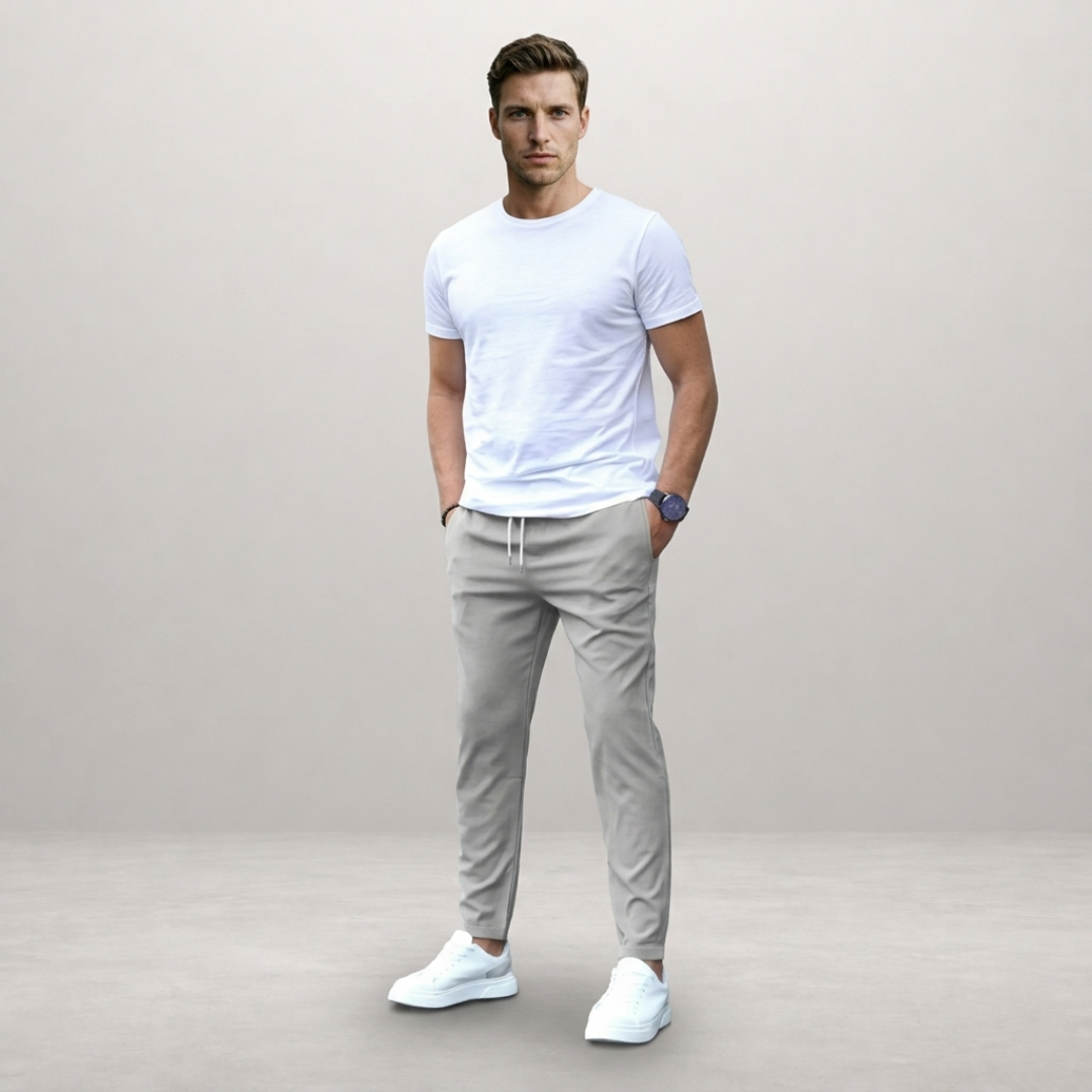 Luca – Premium Drawstring Trousers