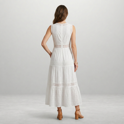 Sophie - Boho Lace Maxi Dress