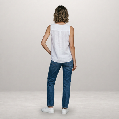 Elsie – Button Detail Tank Top