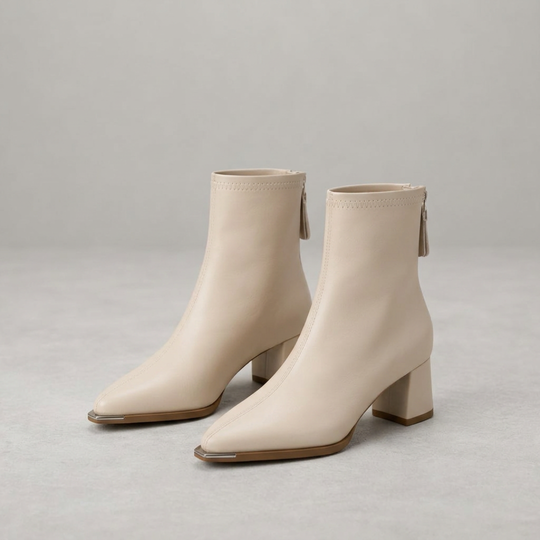 Amelia – Block Heel Ankle Boots
