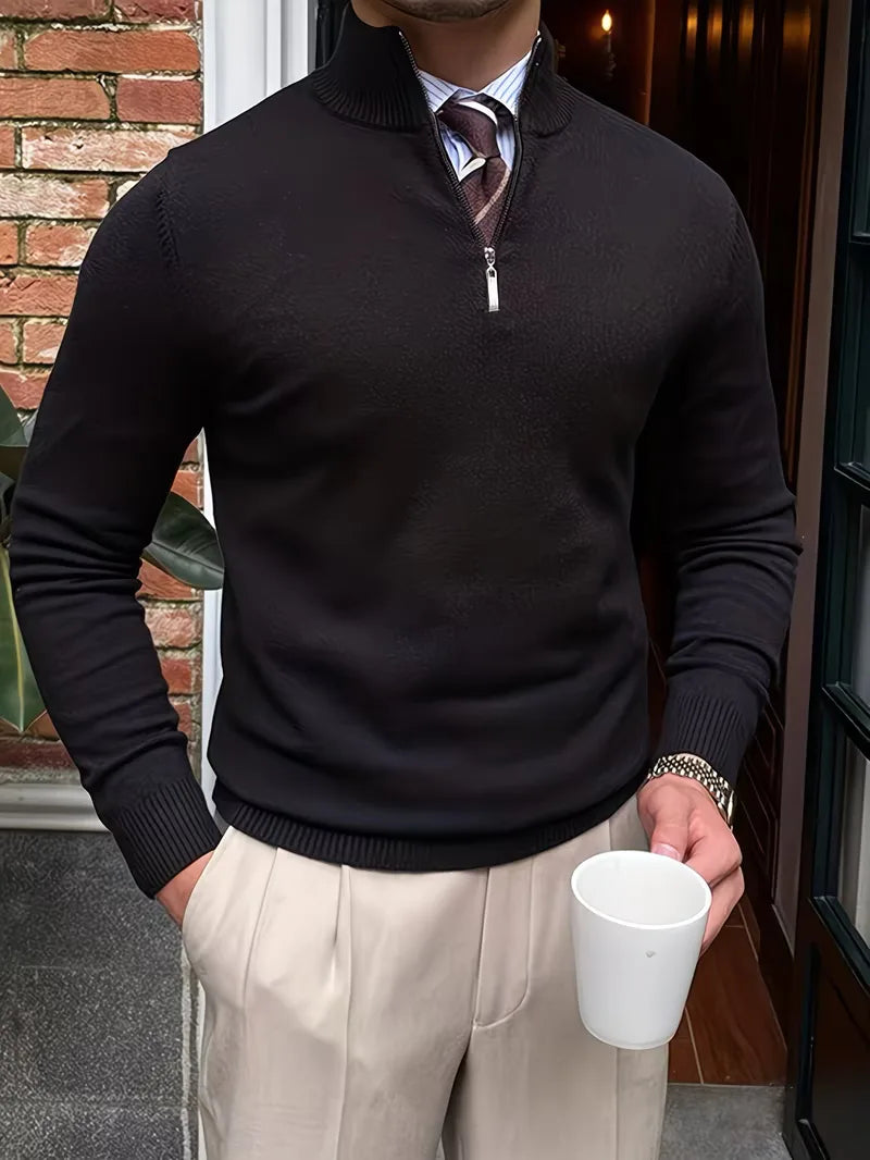 Men's Half-Zip Sweater