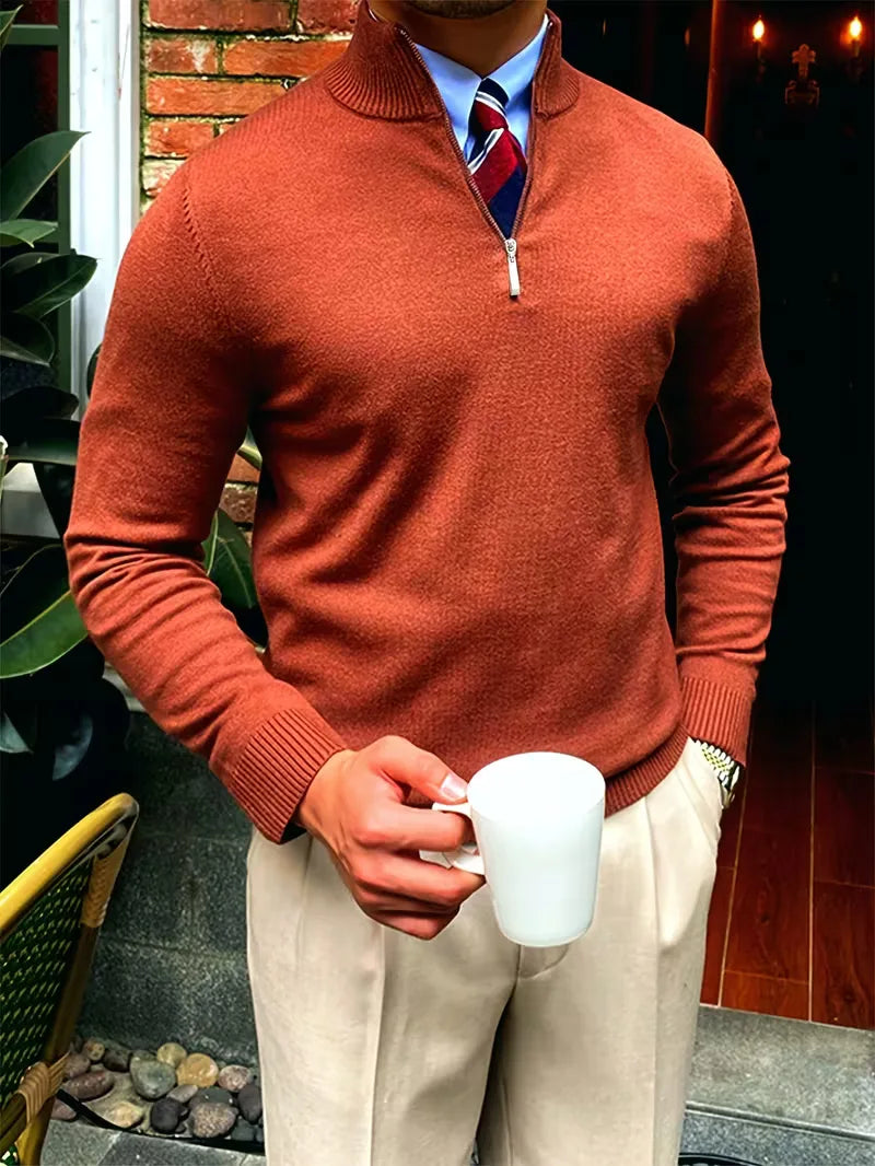 Men's Half-Zip Sweater