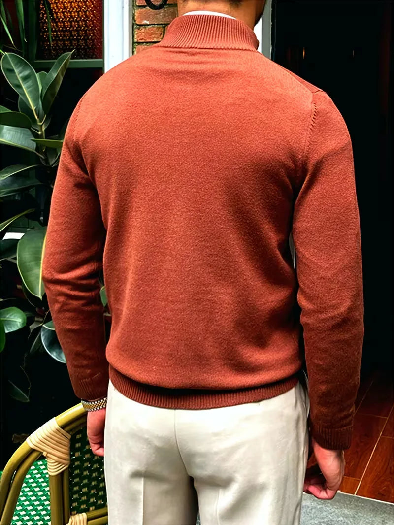 Men's Half-Zip Sweater