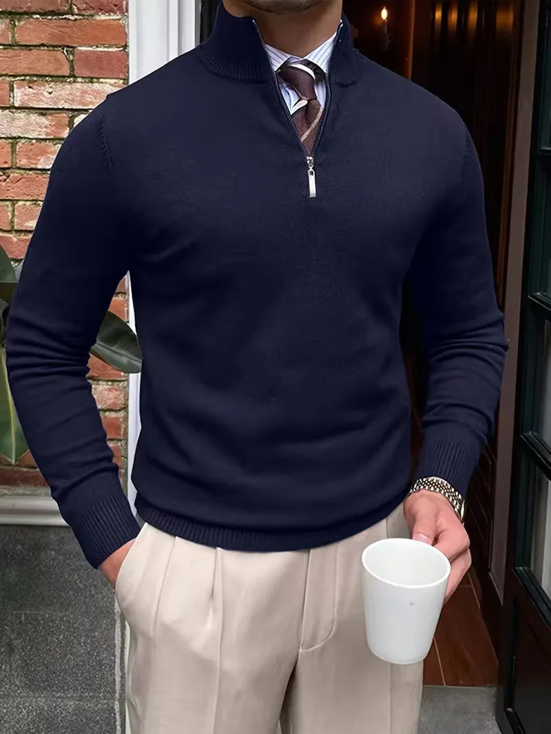 Men's Half-Zip Sweater