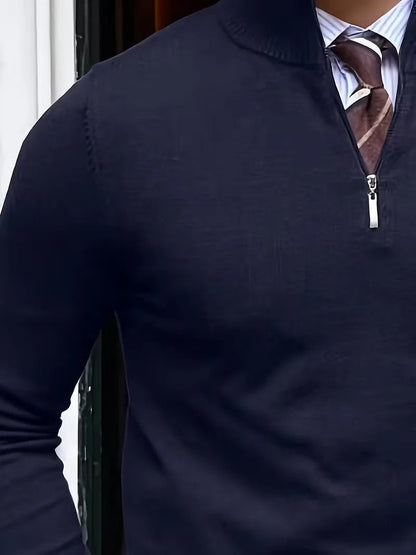 Men's Half-Zip Sweater