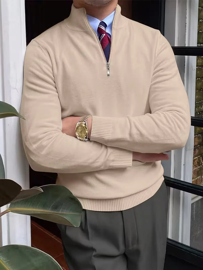 Men's Half-Zip Sweater