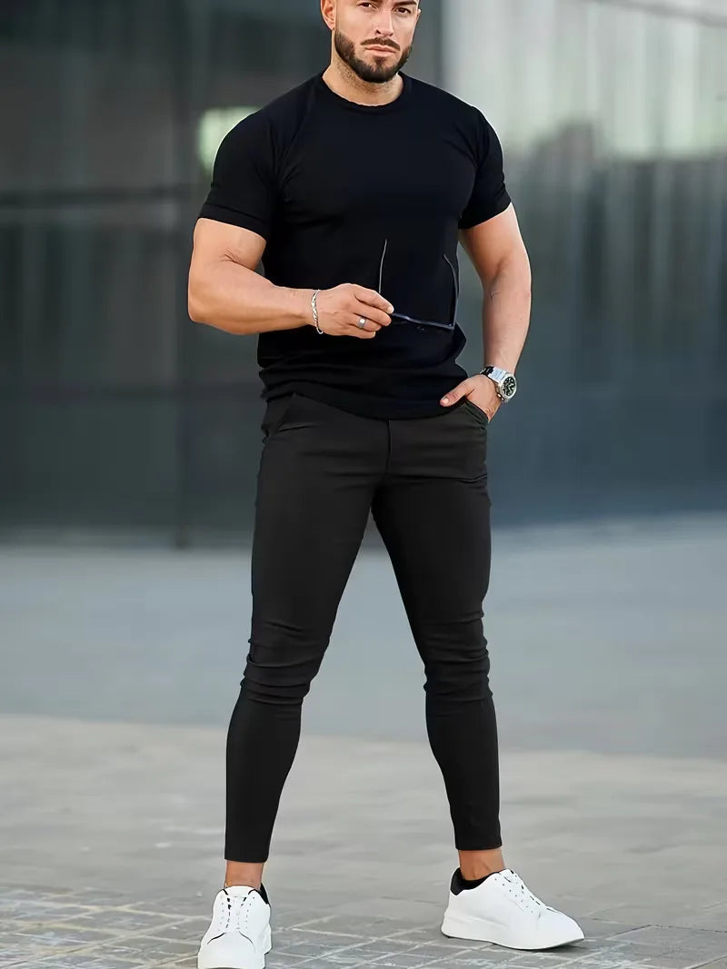 Men's Slim Fit Chino Trousers