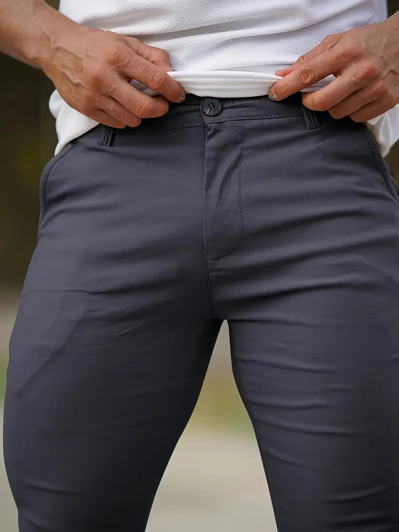Men's Slim Fit Chino Trousers