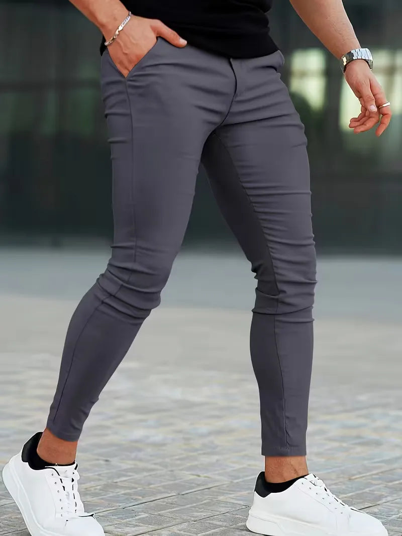 Men's Slim Fit Chino Trousers