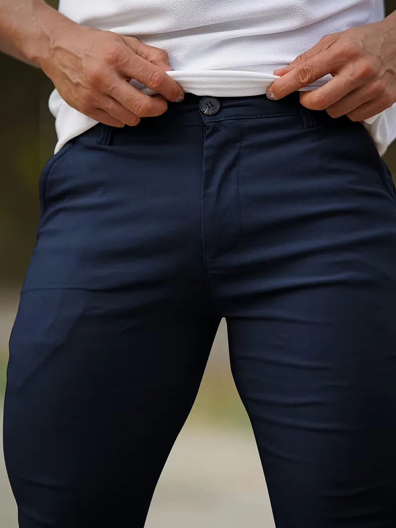 Men's Slim Fit Chino Trousers