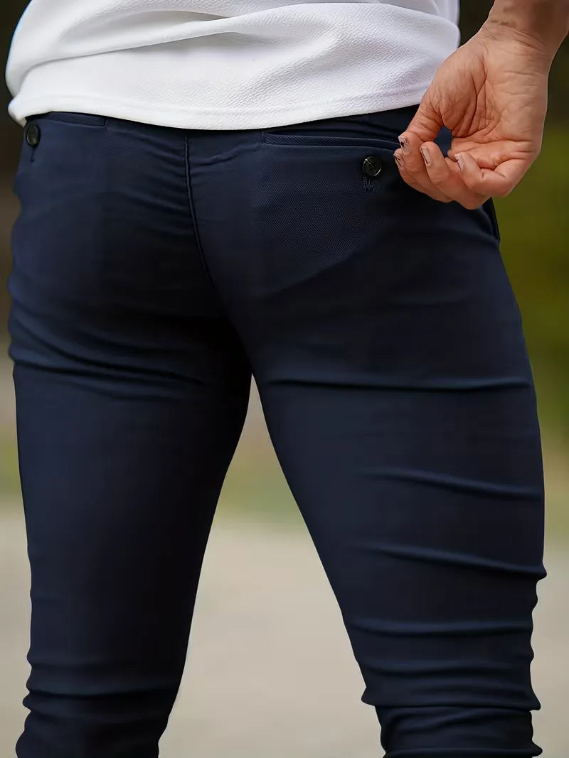 Men's Slim Fit Chino Trousers