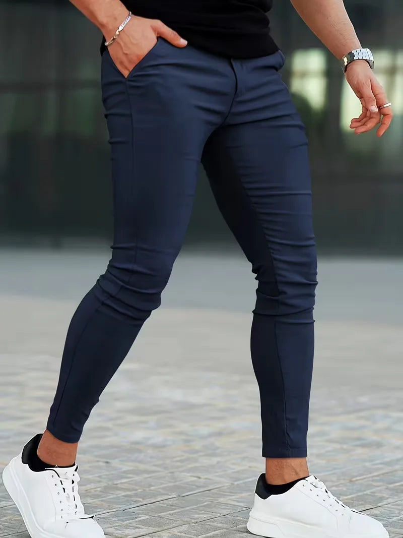 Men's Slim Fit Chino Trousers