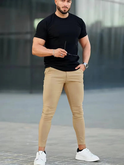 Men's Slim Fit Chino Trousers
