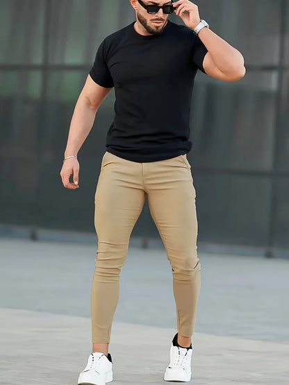 Men's Slim Fit Chino Trousers