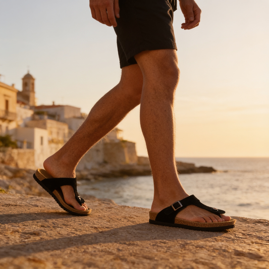 Men's Suede Sandals