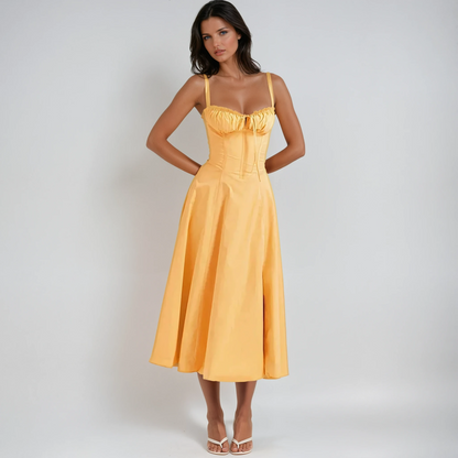 Women's Corset Midi Dress
