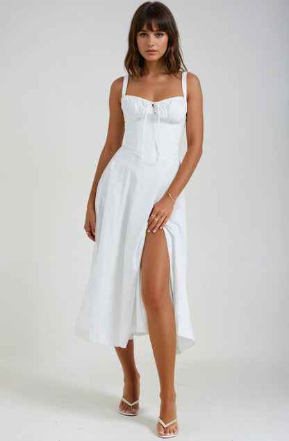 Women's Corset Midi Dress