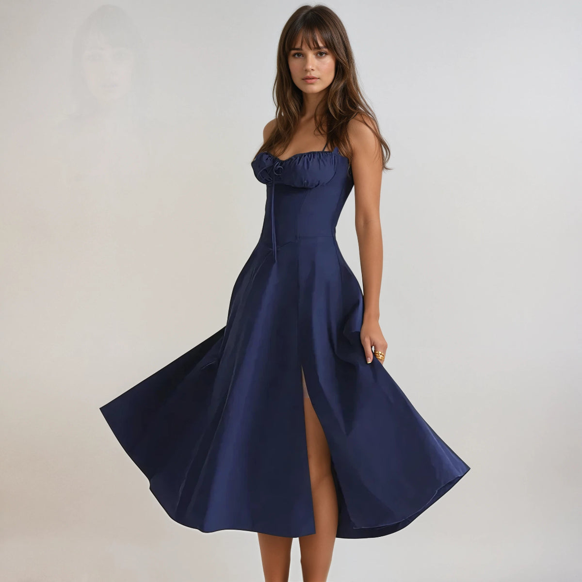 Women's Corset Midi Dress