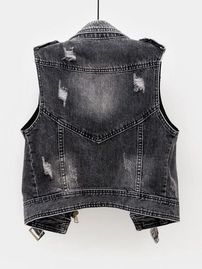 Women's Denim Waistcoat