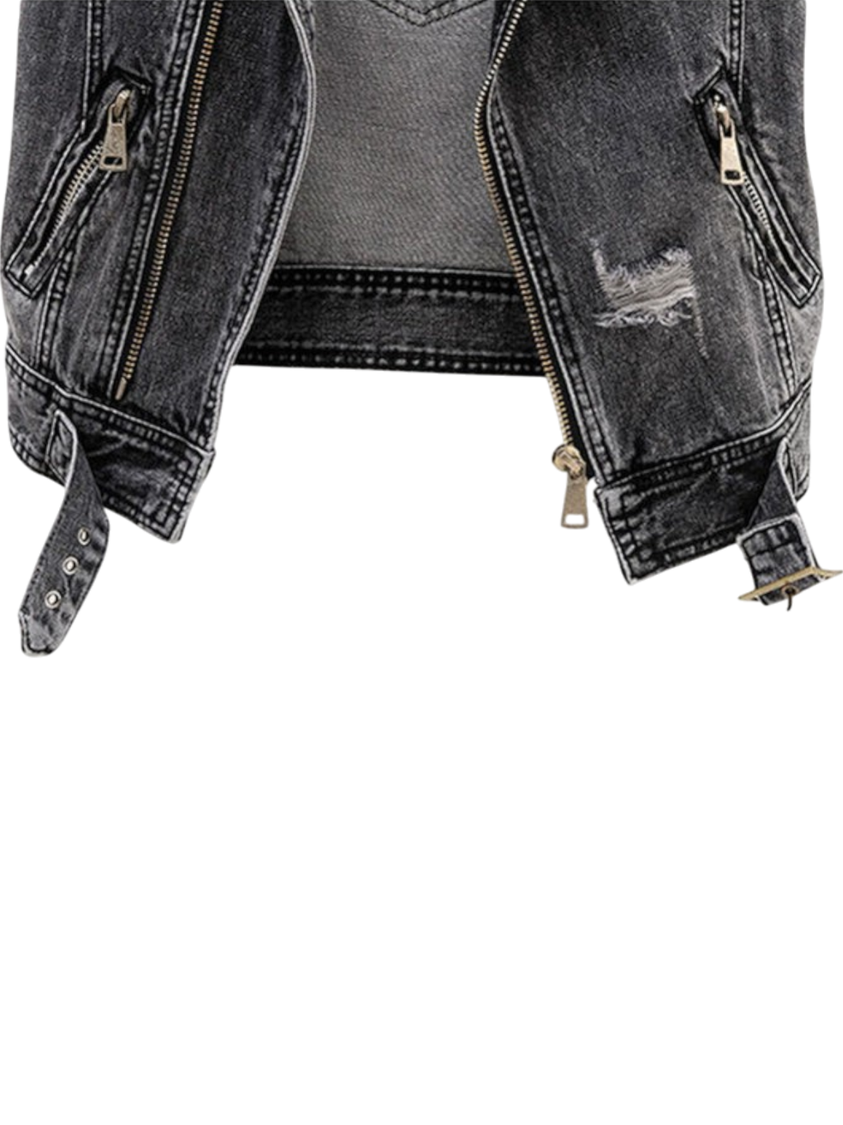 Women's Denim Waistcoat