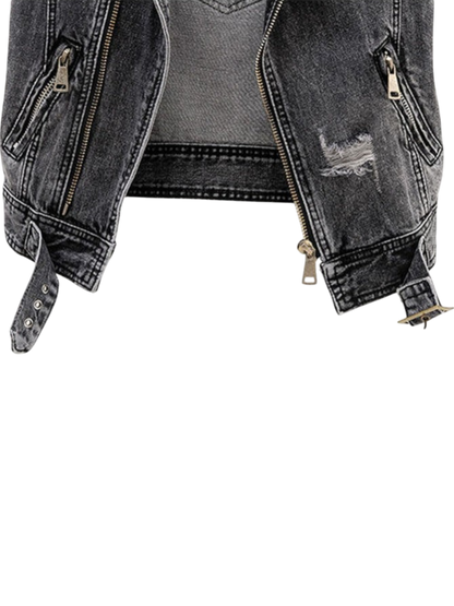 Women's Denim Waistcoat