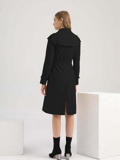 Women's Double Breasted Trench Coat
