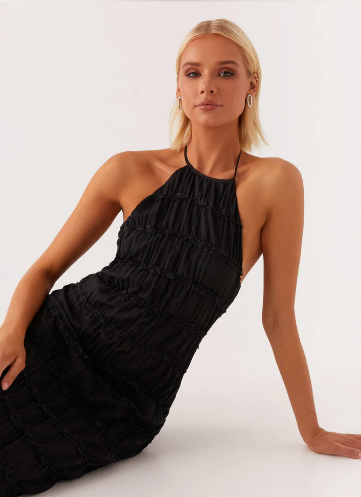 Women's Halter Maxi Dress