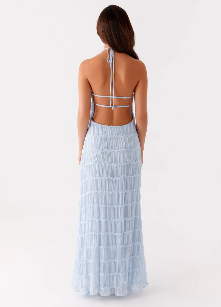 Women's Halter Maxi Dress