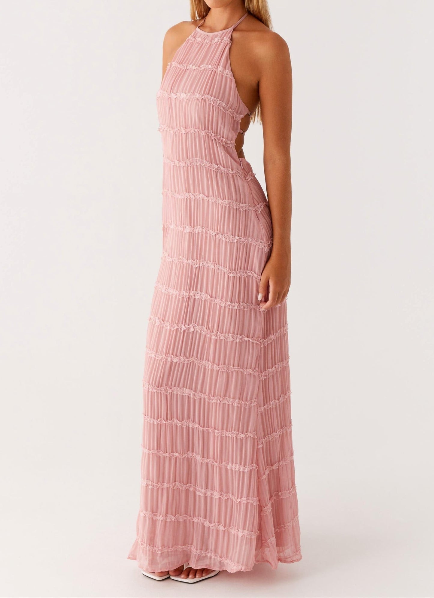Women's Halter Maxi Dress
