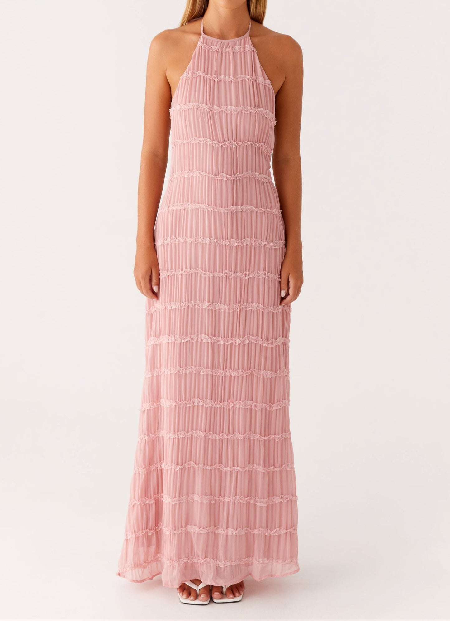 Women's Halter Maxi Dress